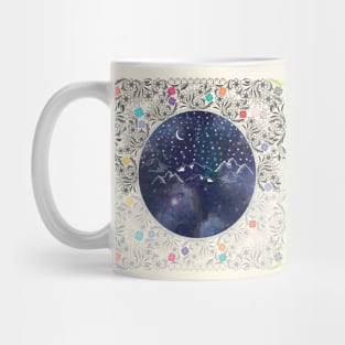 Beautiful starry night Mug